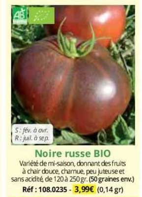 noire russe bio
