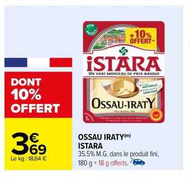 ossau iraty istara
