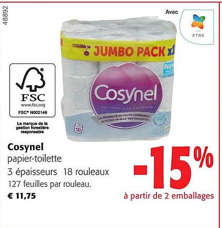 papier-toilette cosynel