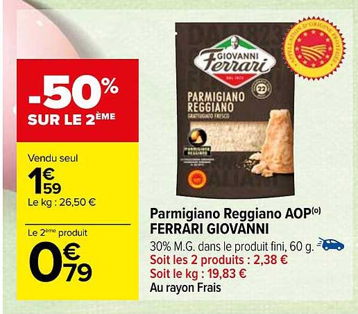 parmigiano reggiano aop ferrari giovanni