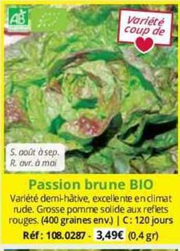 Passion Brune Bio