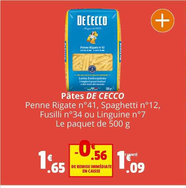 pâtes de cecco