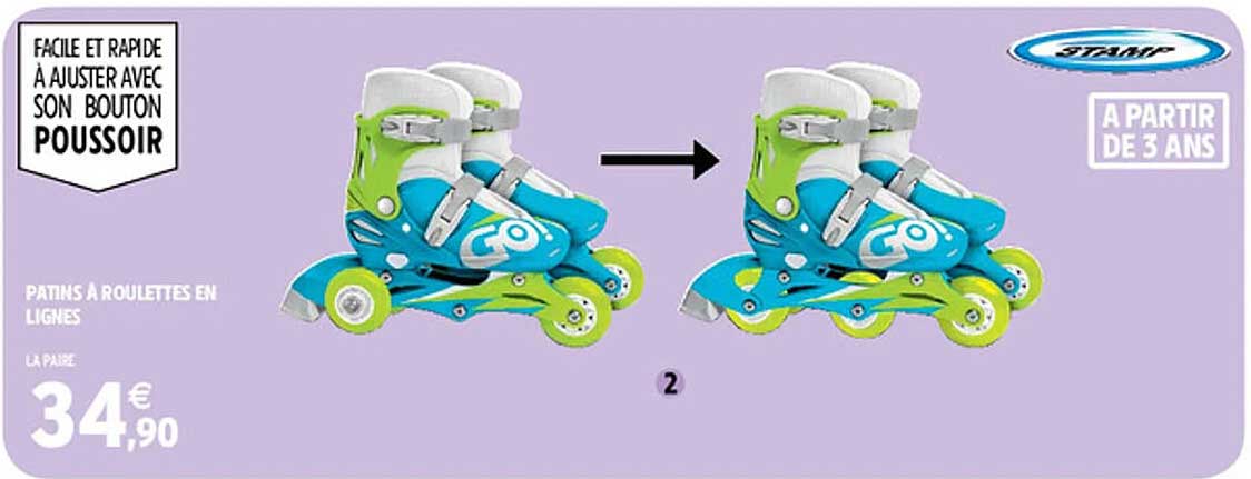 patins à roulettes en lignes