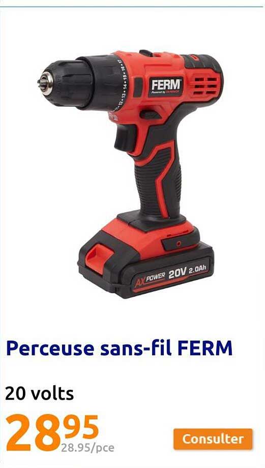 perceuse sans-fil ferm