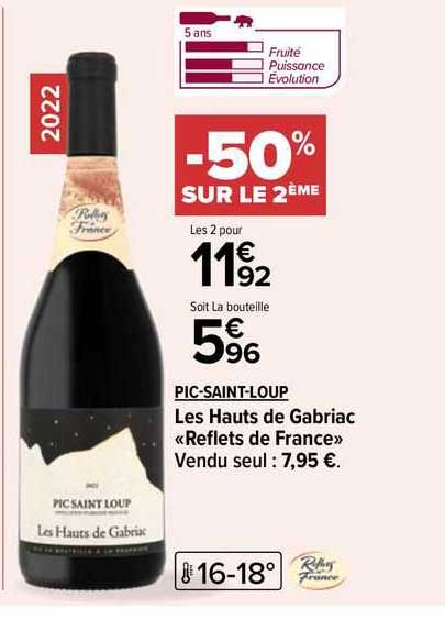 pic-saint-loup les hauts de gabriac «reflets de france»