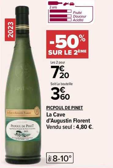 picpoul de pinet la cave d'augustin florent