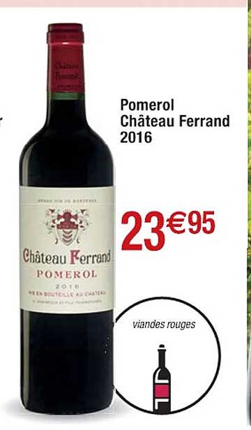 pomerol château ferrand 2016