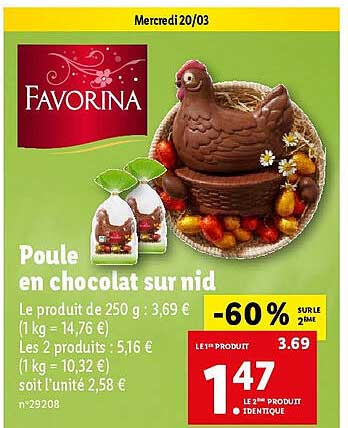 Poule En Chocolat Sur Nid