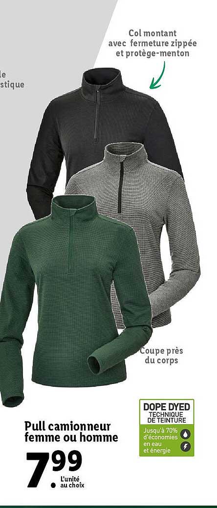 Pull Camionneur Femme Ou Homme