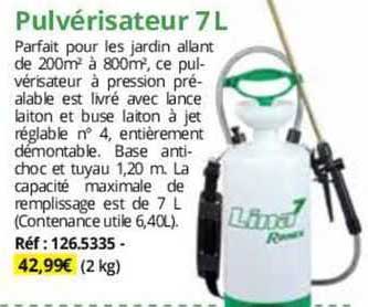 Pulvérisateur 7 L