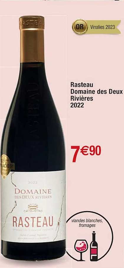 rasteau domaine des deux rivières 2022