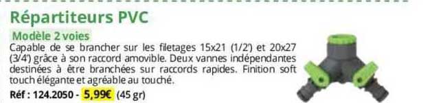 répartiteurs pvc