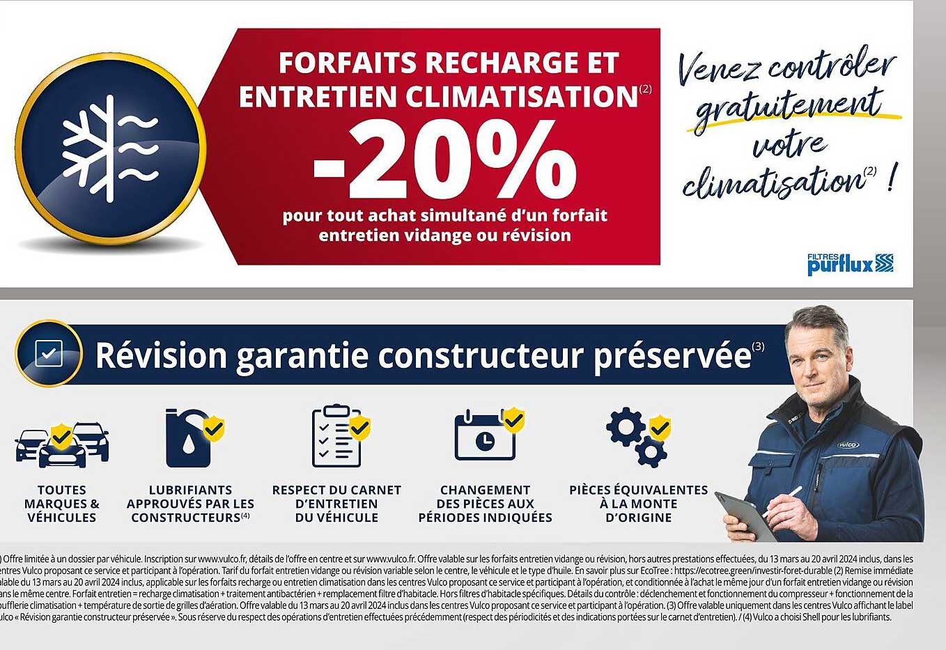 révision garantie constructeur préservée