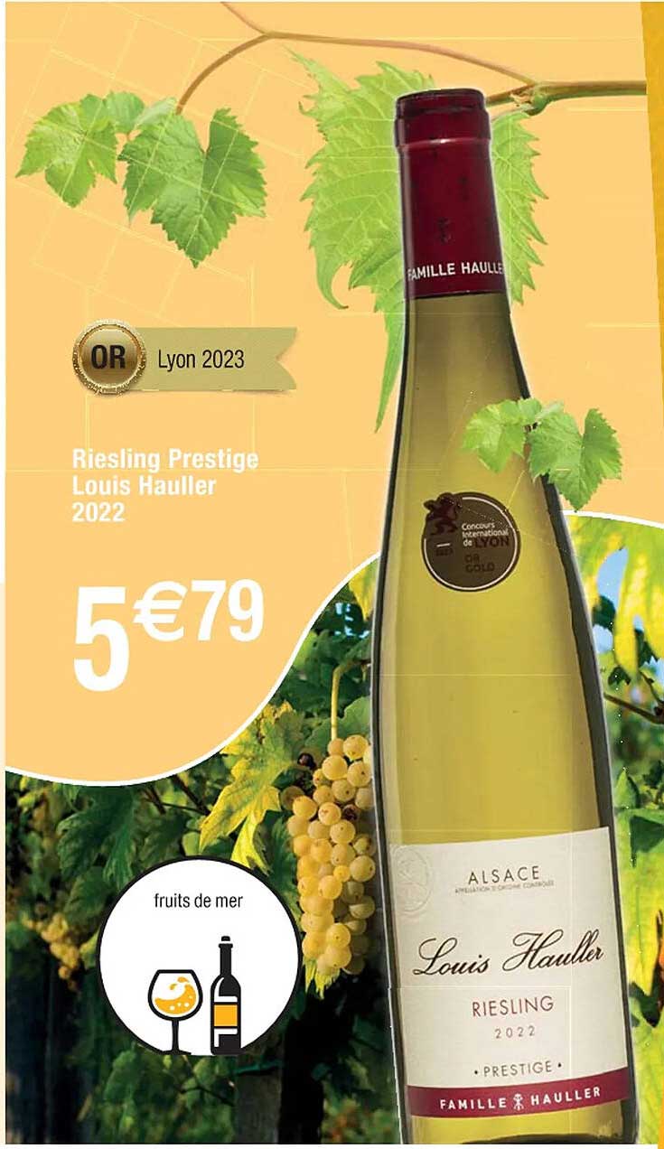 riesling prestige louis hauller 2022