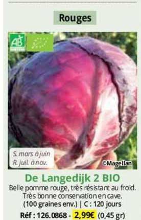 Rouges De Langedijk 2 Bio