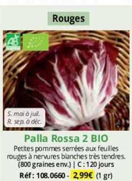 rouges palla rossa 2 bio