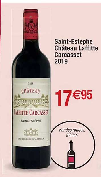 saint-éstèphe château laffitte carcasset 2019