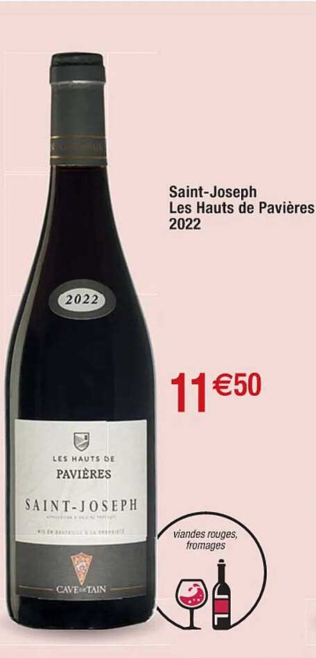 saint-joseph les hauts de pavières 2022