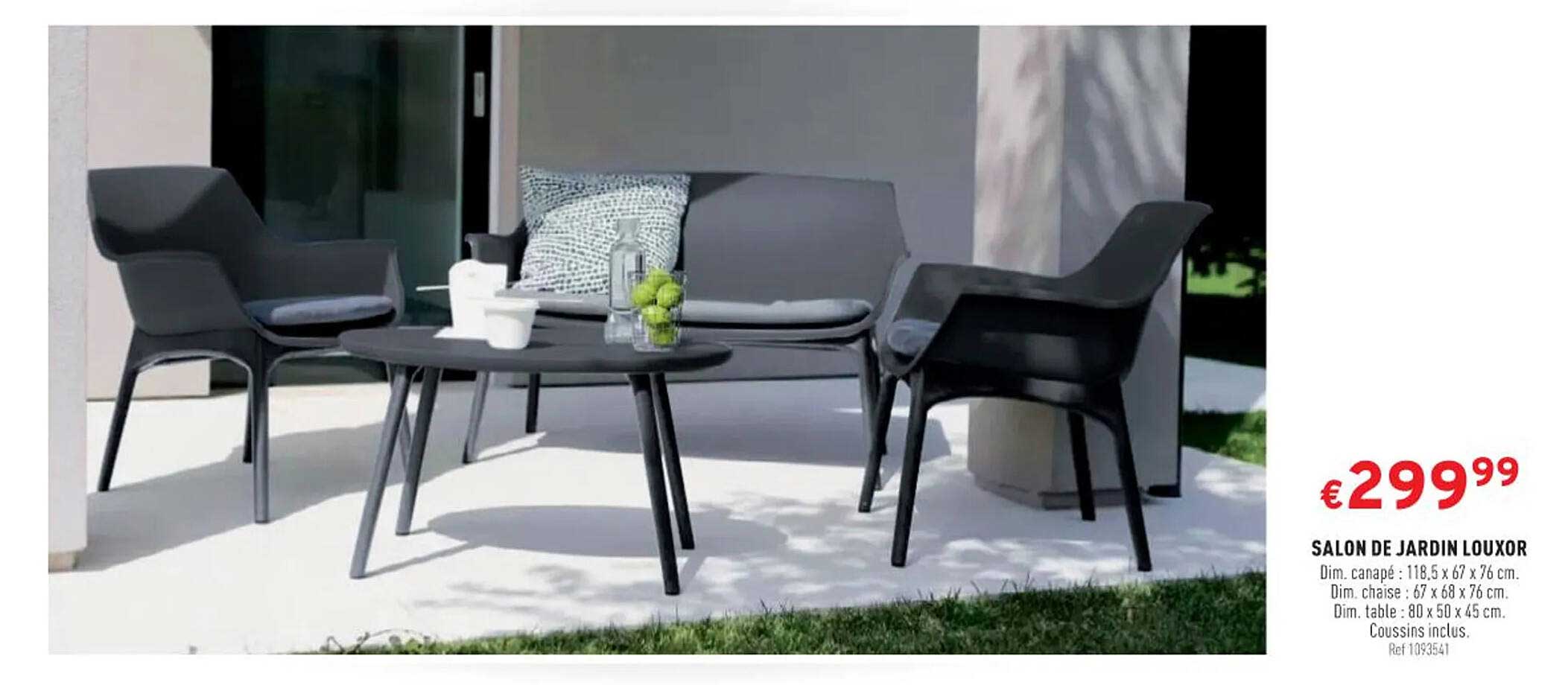 Salon De Jardin Louxor