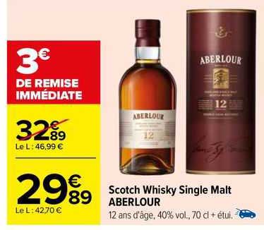 scotch whisky single malt aberlour