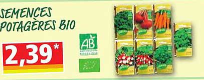 semences potagères bio