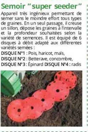 semoir "super seeder"