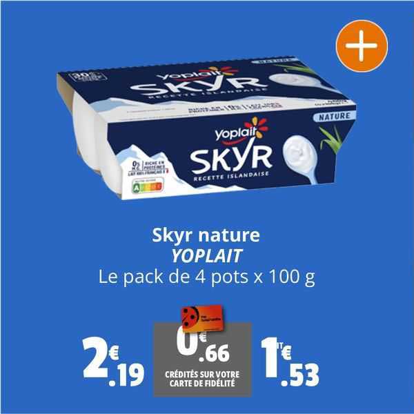 Skyr Nature Yoplait