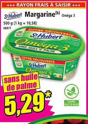 st hubert margarine