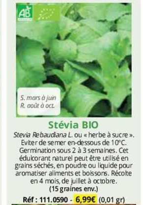 Stévia Bio