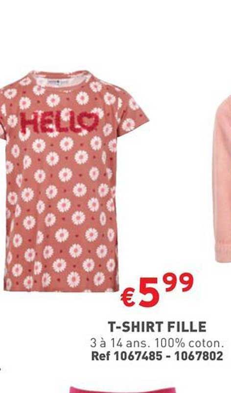 t-shirt  fille