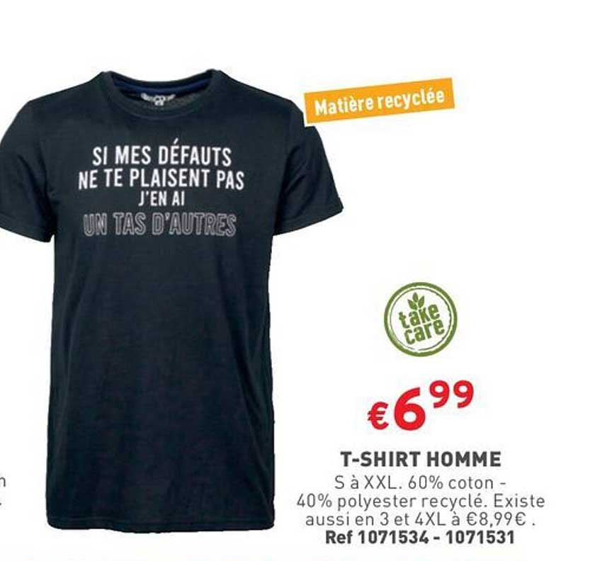 t-shirt  homme
