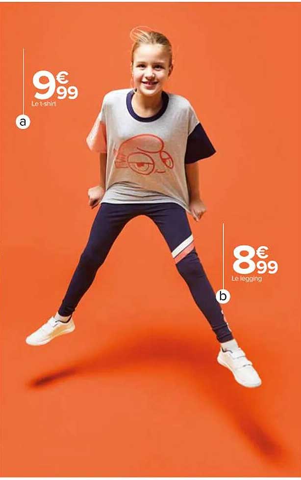 t-shirt legging