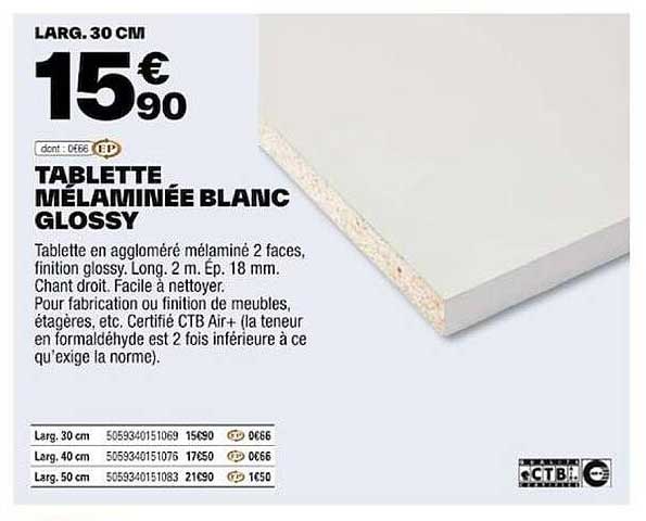 Tablette Brico Depotnull