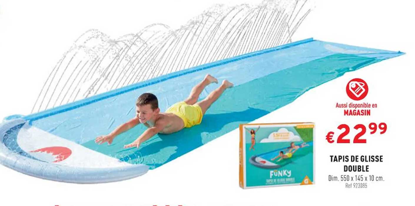 tapis de glisse double