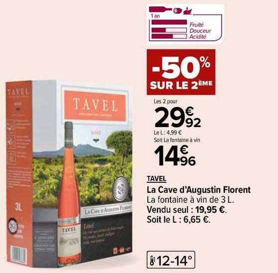 tavel la cave d'augustin florent