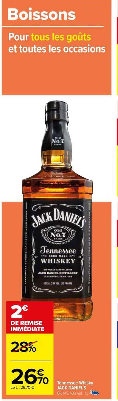 tennessee whisky jack daniel's