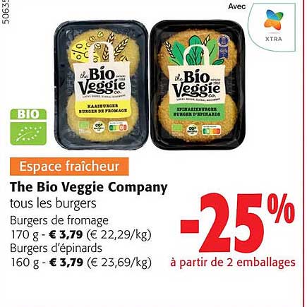 The Bio Veggie Company Burgers