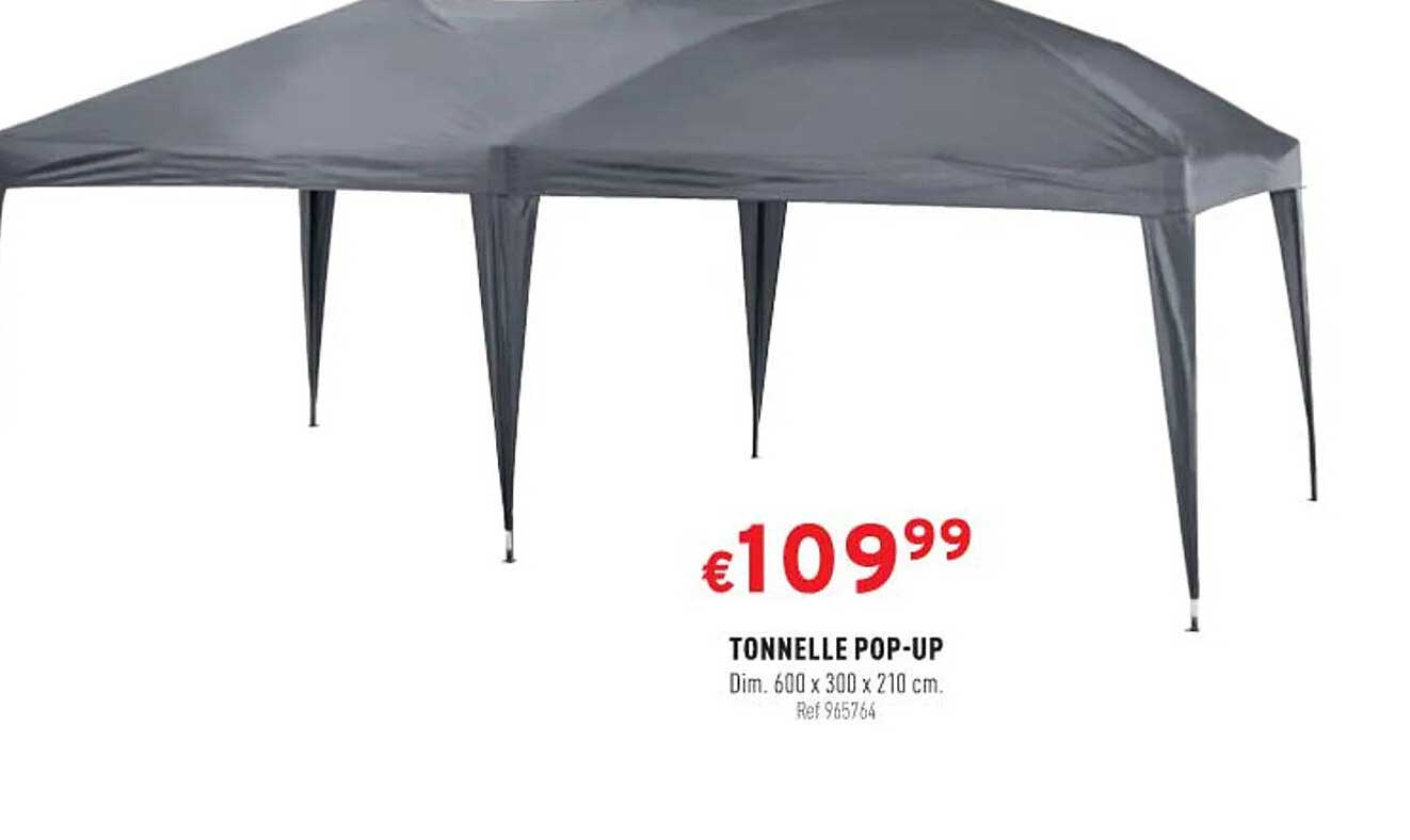 Tonnelle Pop-up