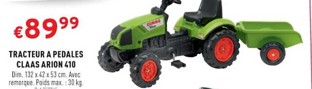 Tracteur à Pedales Claas Arion 410