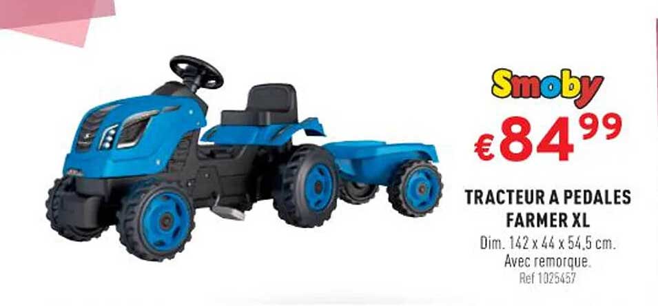 tracteur à pedales farmer xl