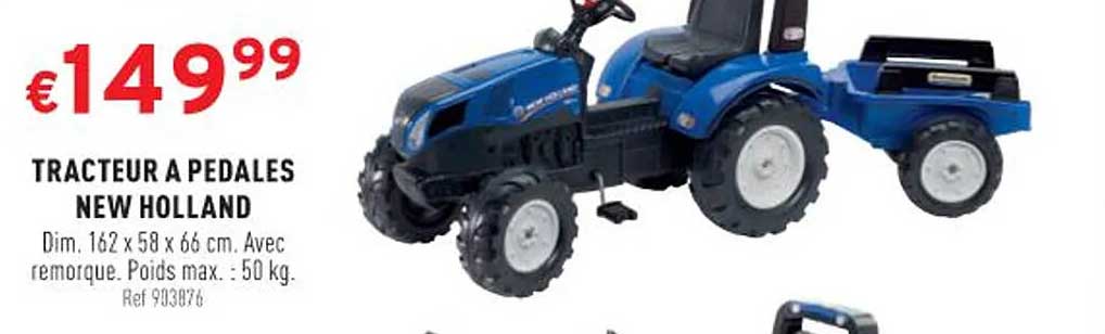 tracteur à pedales new holland