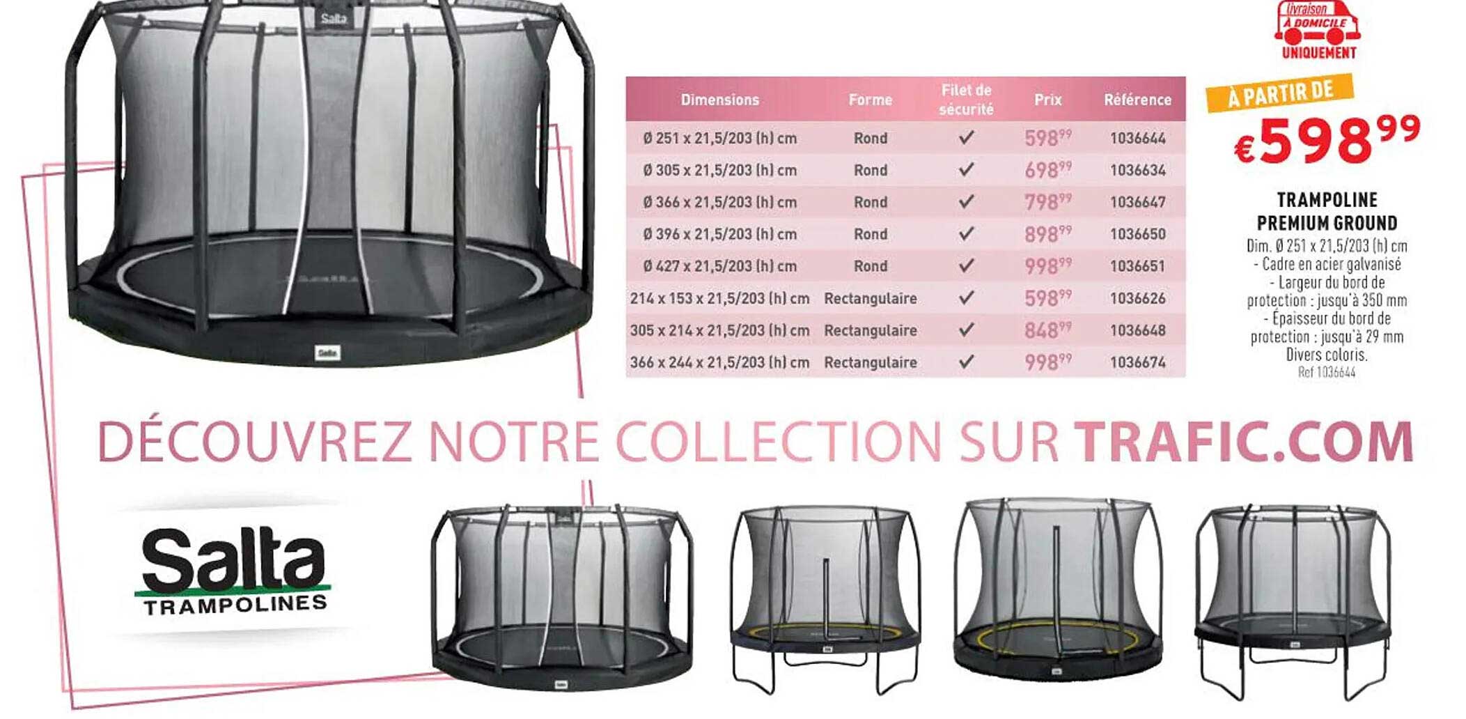 trampoline premium ground