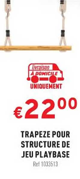 trapeze pour structure de jeu playbase