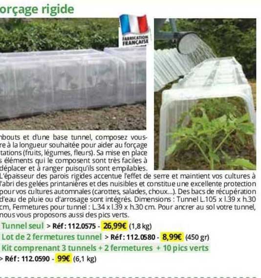 tunnel de forçage rigide