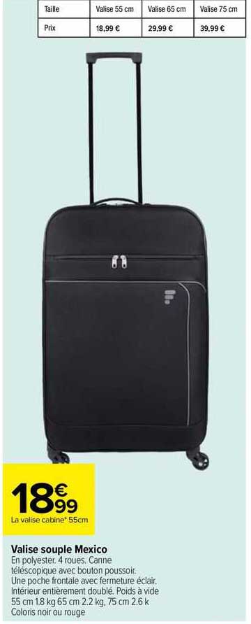 Valise Souple Mexico