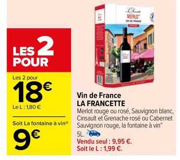Vin De France La Francette