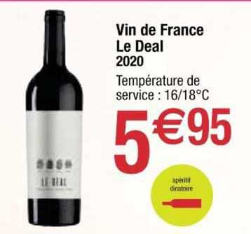 vin de france le deal 2020