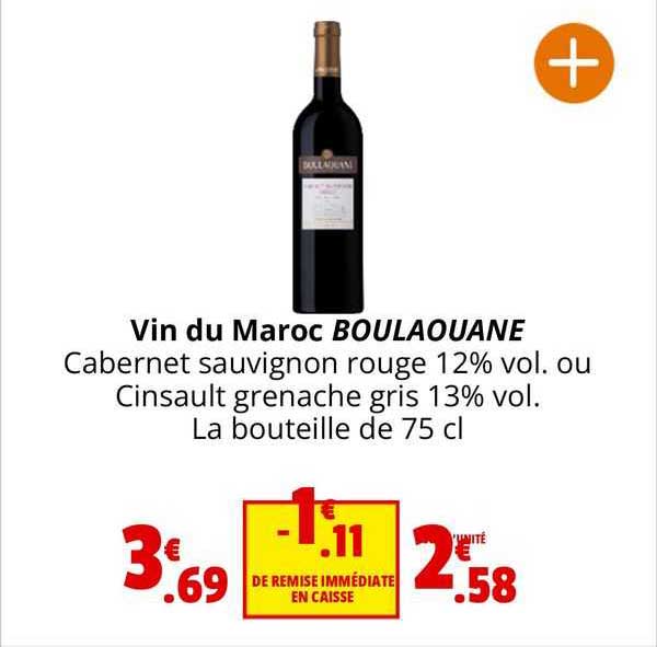 Vin Du Maroc Boulaouane