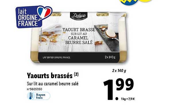 Yaourts Brassés Deluxe