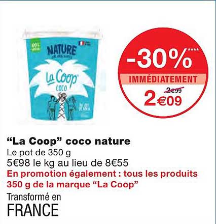 "la coop" coco nature